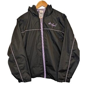Dollywood Prairie Mountain Hooded Windbreaker Jacket Size XL